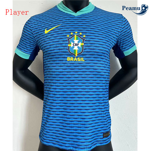 Oferta Camisola Futebol Brasil Player Version Equipamento Azul 2024-2025