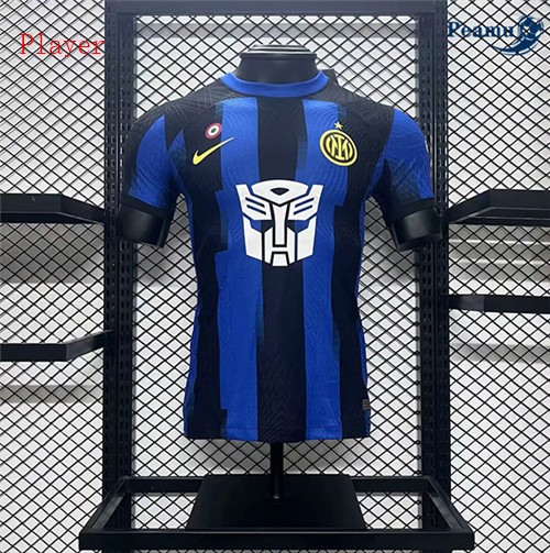 Oferta Camisola Futebol Inter Milan Player Version Equipamento Transformers co-branded 2023-2024