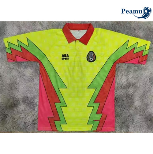 Comprar Camisola Futebol Retrô Mexico Alternativa Equipamento 1995