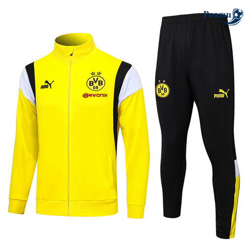 Novo Camisola Casaco de Fato de Treino Borussia Dortmund amarillo 2024
