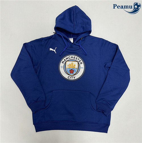 Comprar Camisola Jaqueta Futebol Sueter de Treinamento Manchester City azul 2024