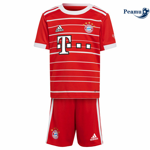 Camisola Futebol Bayern de Munique Crianças Principal Equipamento 2022-2023 pt228231
