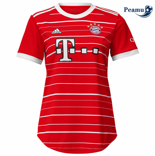 Camisola Futebol Bayern de Munique Femme Principal 2022-2023 pt229147