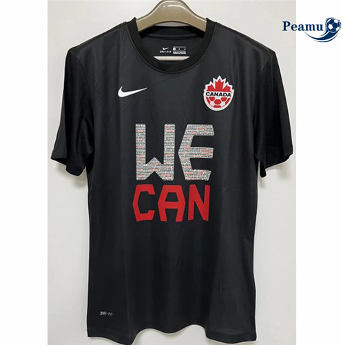 Camisola Futebol Canada Equipamento T-shirt Preto 2022-2023 pt228590