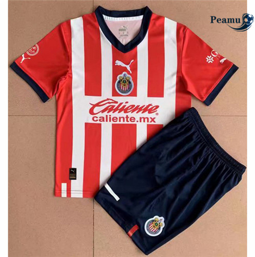 Camisola Futebol Chivas Regal Crianças Principal 2022-2023 pt228317