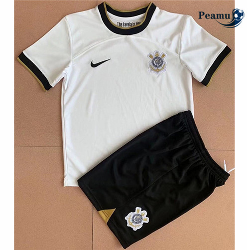Camisola Futebol Corinthians Crianças Principal 2022-2023 pt228322