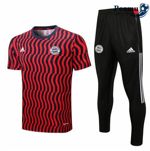 Camisola Futebol Kit Entrainement foot Bayern de Munique + Pantalon 2022-2023 pt228401
