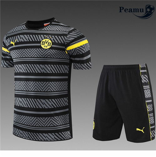 Camisola Futebol Kit Entrainement foot Borussia Dortmund + Pantalon 2022-2023 pt228405