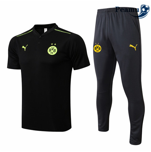 Camisola Futebol Kit Entrainement foot Polo Borussia Dortmund + Pantalon 2022-2023 pt228408