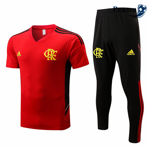 Camisola Futebol Kit Entrainement foot Flamengo + Pantalon Vermelho 2022-2023 pt228418