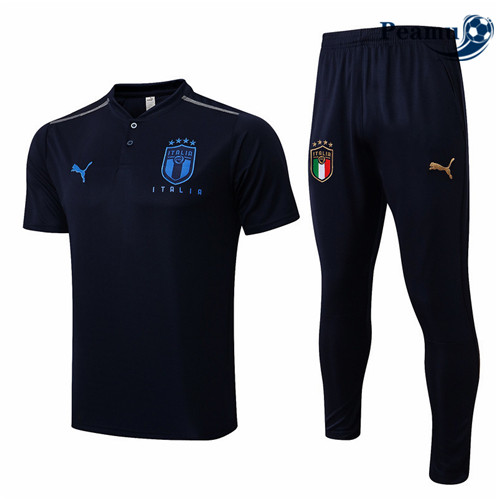 Camisola Futebol Kit Entrainement foot Polo Italia + Pantalon 2022-2023 pt228428