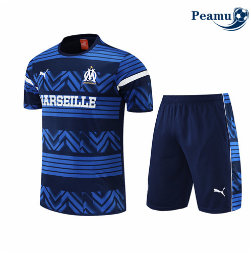 Camisola Futebol Kit Entrainement foot Marsella + Pantalon 2022-2023 pt228478