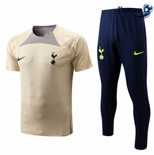 Camisola Futebol Kit Entrainement foot Tottenham + Pantalon Amarelo 2022-2023 pt228538