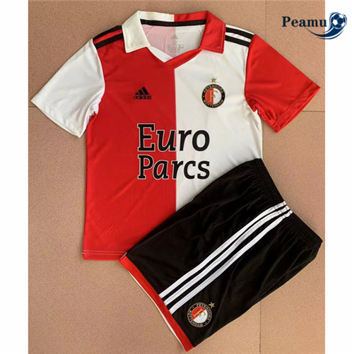 Camisola Futebol Feyenoord Crianças Principal 2022-2023 pt228325