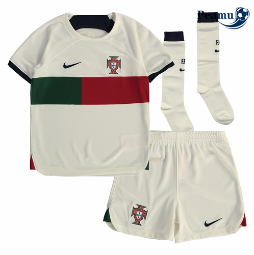 Camisola Futebol Portugal Crianças Alternativa 2022-2023 pt228311