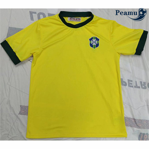Camisola Futebol Retro Brasil Principal Equipamento 1970 pt228114