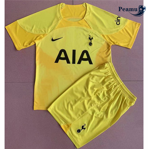 Camisola Futebol Tottenham Hotspur Crianças Goleiro Amarelo 2022-2023 pt228288