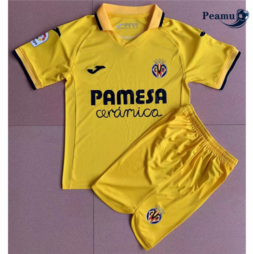 Camisola Futebol Villarreal Crianças Principal 2022-2023 pt228291