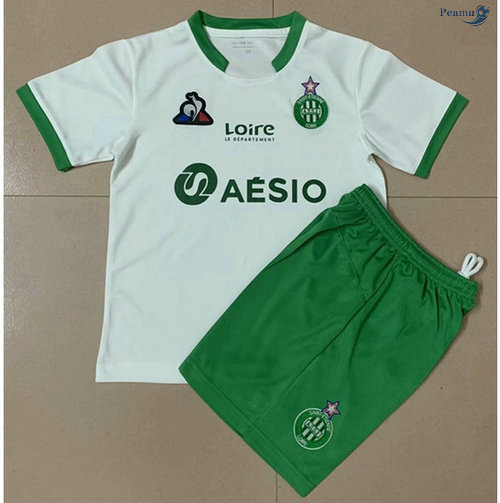 Peamu - Camisola Futebol Saint Etienne Crianças Alternativa Equipamento 2020-2021