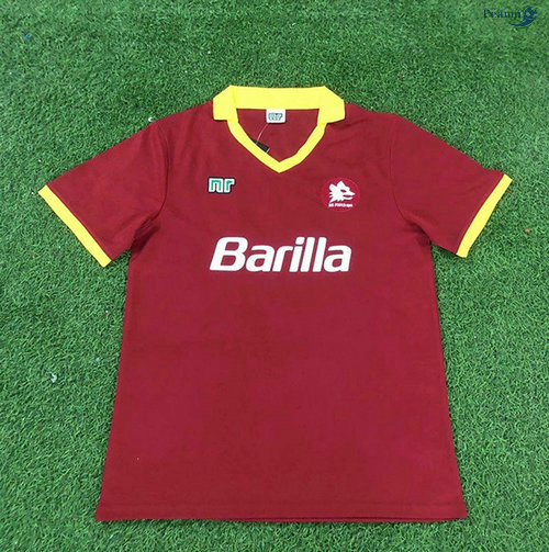 Peamu - Camisola Foot Rétro AS Roma Principal Equipamento 1989-90