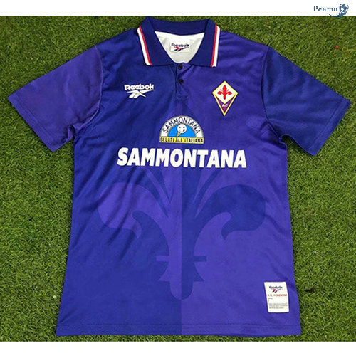 Peamu - Camisola Foot Rétro Fiorentina Principal Equipamento 1995-96