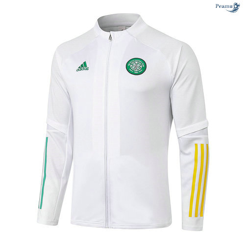Peamu - Jaqueta Futebol Celtic Branco 2020-2021