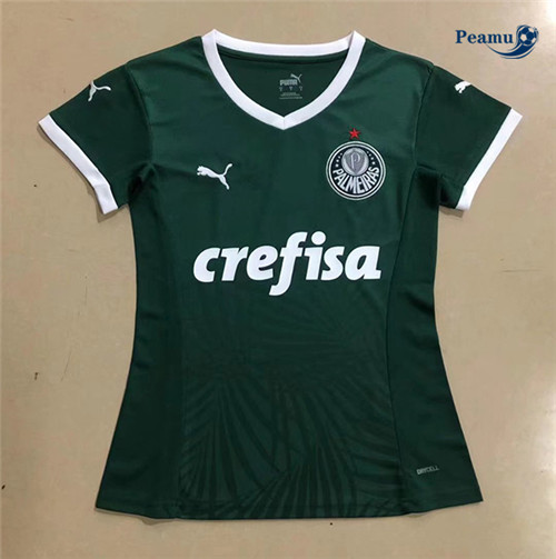 Peamu - Camisola Futebol Palmeiras Mulher Principal Equipamento 2022-2023