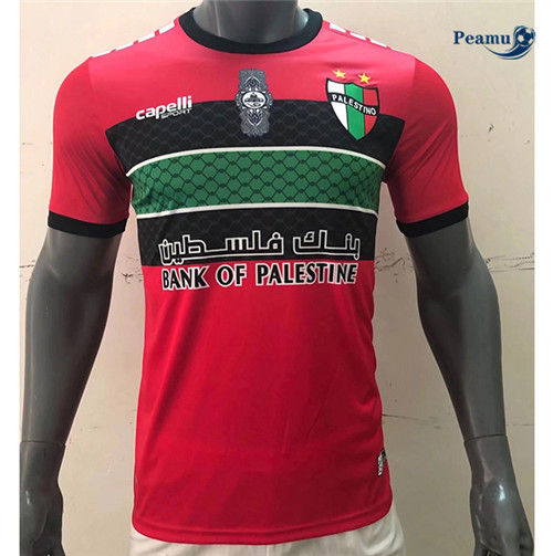Peamu - Camisola Futebol Palestina Terceiro Equipamento Vermelho 2021-2022