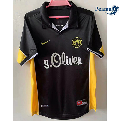 Peamu - Camisola Futebol Retro Borussia Dortmund Alternativa Equipamento 1998
