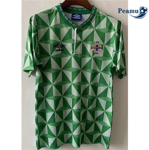 Peamu - Camisola Futebol Retro Irlanda du Nord Principal Equipamento 1990