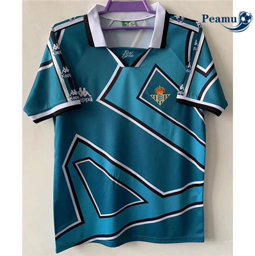 Peamu - Camisola Futebol Retro Royal Betis Alternativa Equipamento 1996