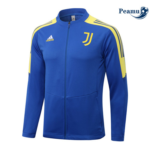 Peamu - Jaqueta Futebol Jaqueta Juventus Azul/Amarelo 2022-2023