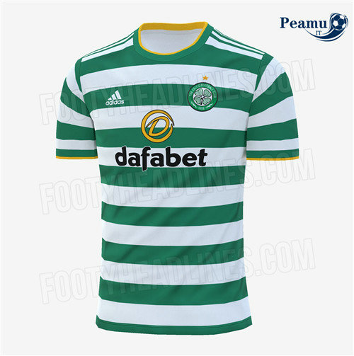 Camisola Futebol Celtic Principal Equipamento 2020-2021
