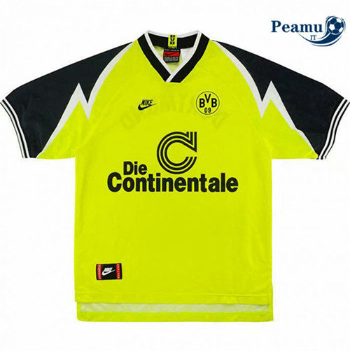 Camisola Futebol Borussia Dortmund Principal Equipamento 1995-96
