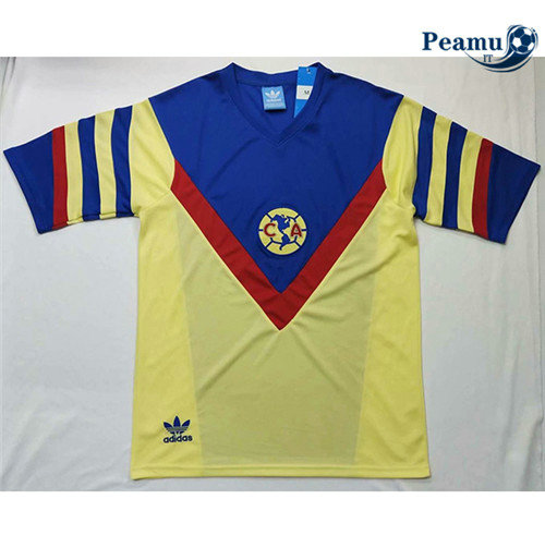 Camisola Futebol CF America Amarelo 1987