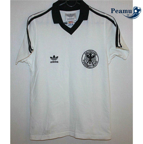 Camisola Futebol Alemanha Principal Equipamento 1980