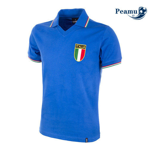 Camisola Futebol Italia Azul 1982