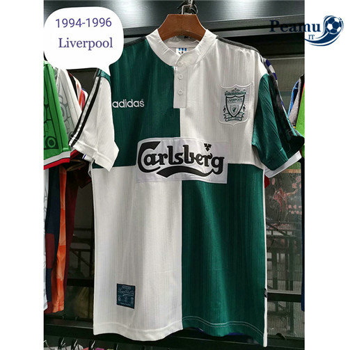 Camisola Futebol Liverpool Alternativa Equipamento 1994-96