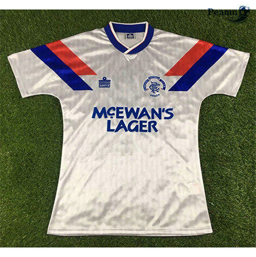 Camisola Futebol Rangers Alternativa Equipamento 1990-92