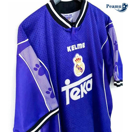 Camisola Futebol Real Madrid Alternativa Equipamento 1997-98