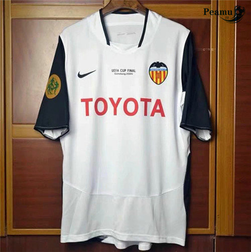 Camisola Futebol Valencia Principal Equipamento 2003-04