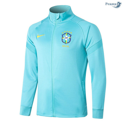 Jaqueta Futebol Brasil Azul 2020-2021