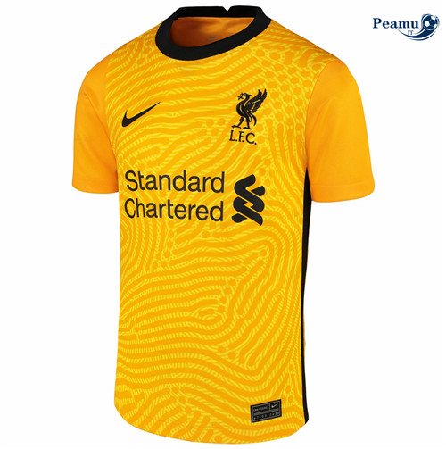 Camisola Futebol Liverpool Amarelo 2020-2021
