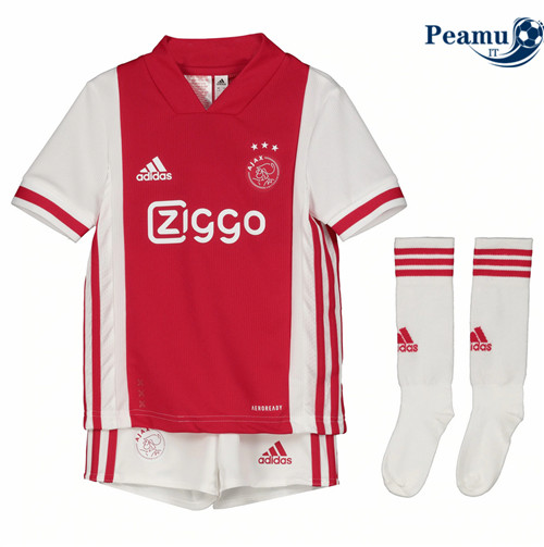 Camisola Futebol Ajax Crianças Principal Equipamento 2020-2021