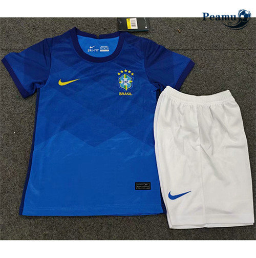 Camisola Futebol Brasil Crianças Alternativa Equipamento 2020-2021