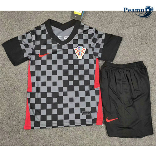 Camisola Futebol Croácia Crianças Alternativa Equipamento 2020-2021
