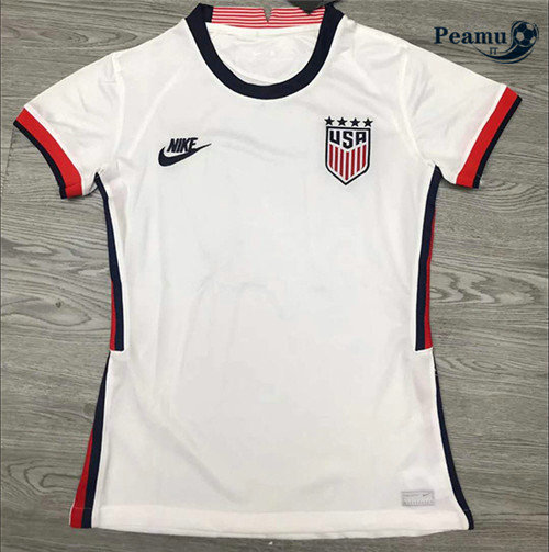 Camisola Futebol Estados Unidos Mulher Principal Equipamento 2020-2021