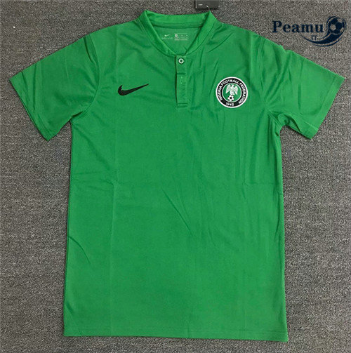 Camisola Futebol Nigeria polo Verde 2020-2021