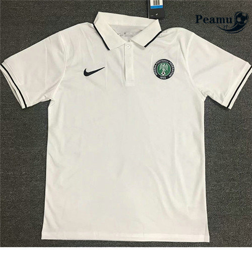 Camisola Futebol Nigeria polo Branco 2020-2021
