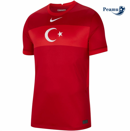 Camisola Futebol Turquia Alternativa Equipamento 2020-2021